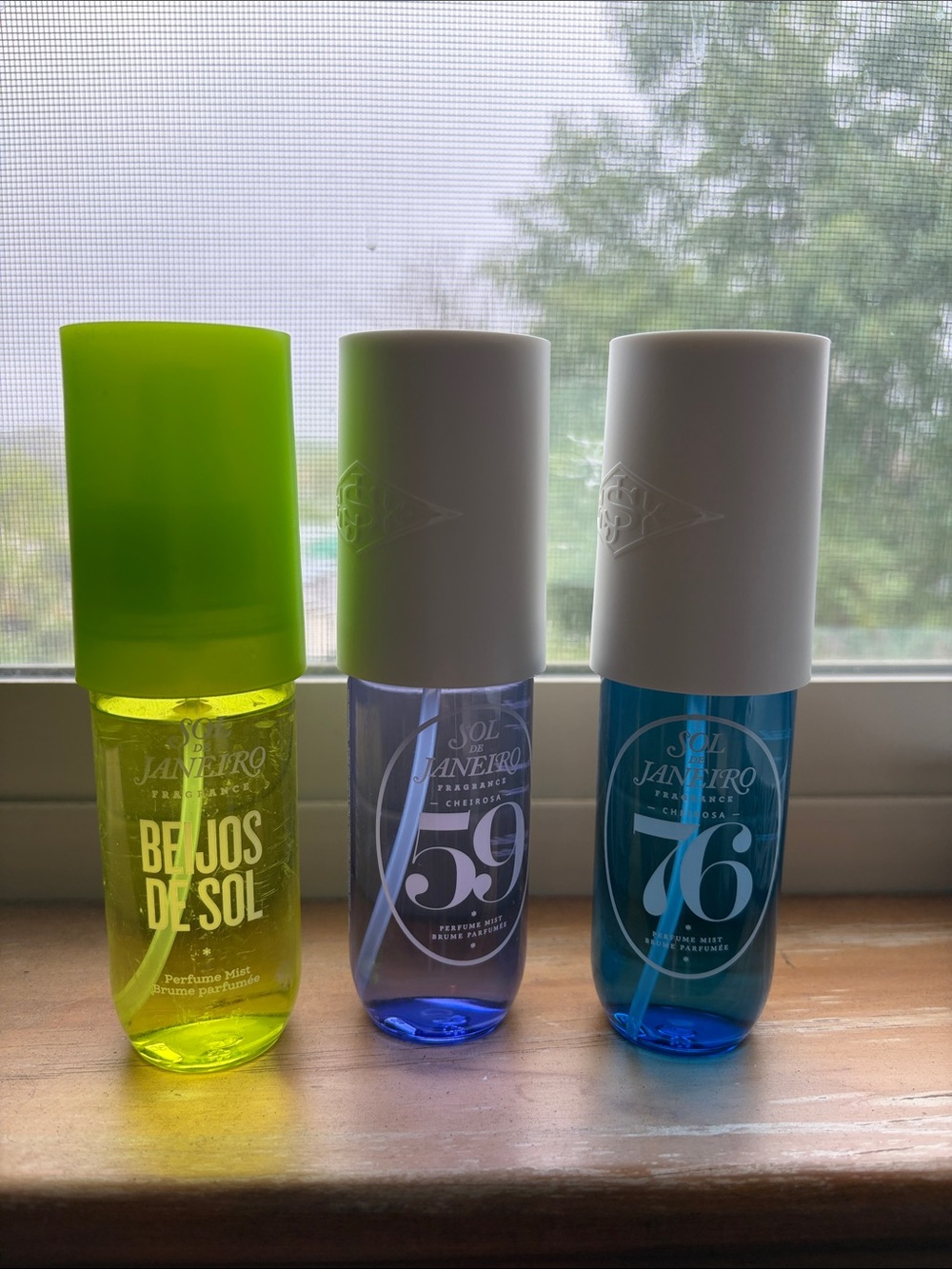 Sol de Janeiro Fragrance Mists — Beijos de Sol, 59 and 76